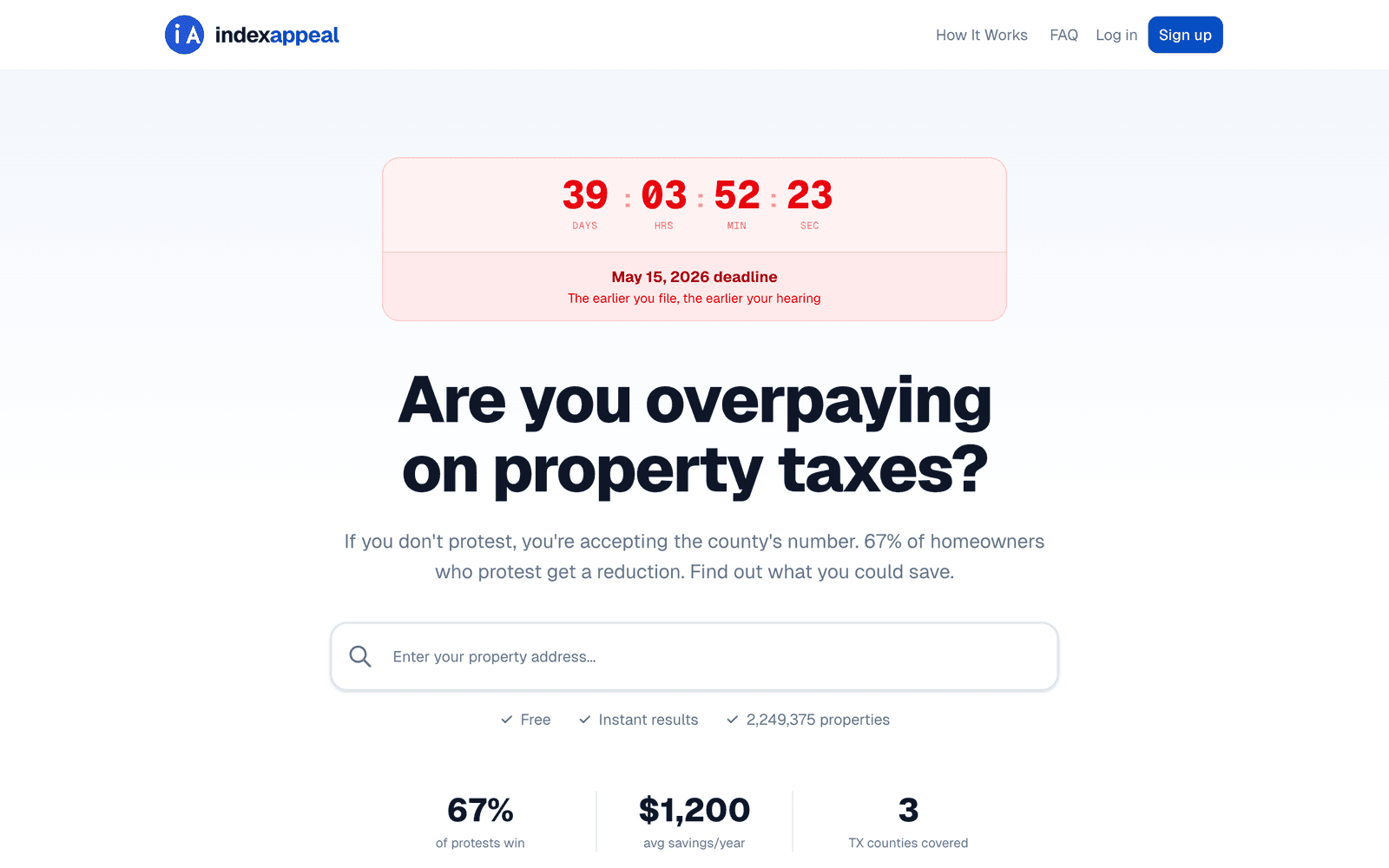 IndexAppeal screenshot